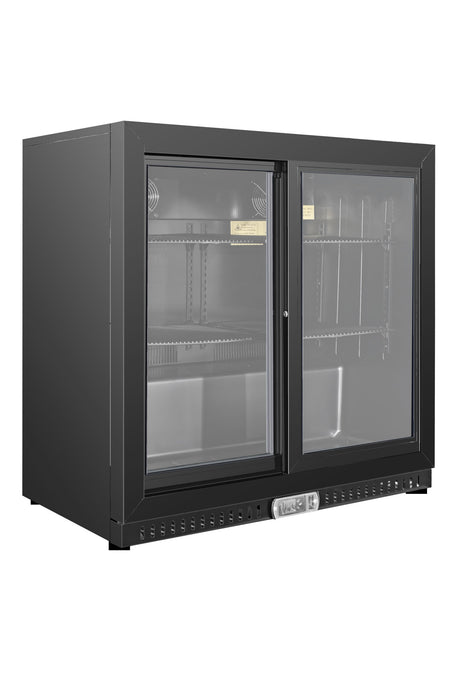 Double Door Bar Cooler – 212L Canmac Catering Equipment