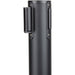 Black Barrier Post with Red Retractable Belt 2m |  BBP01AR Makfry