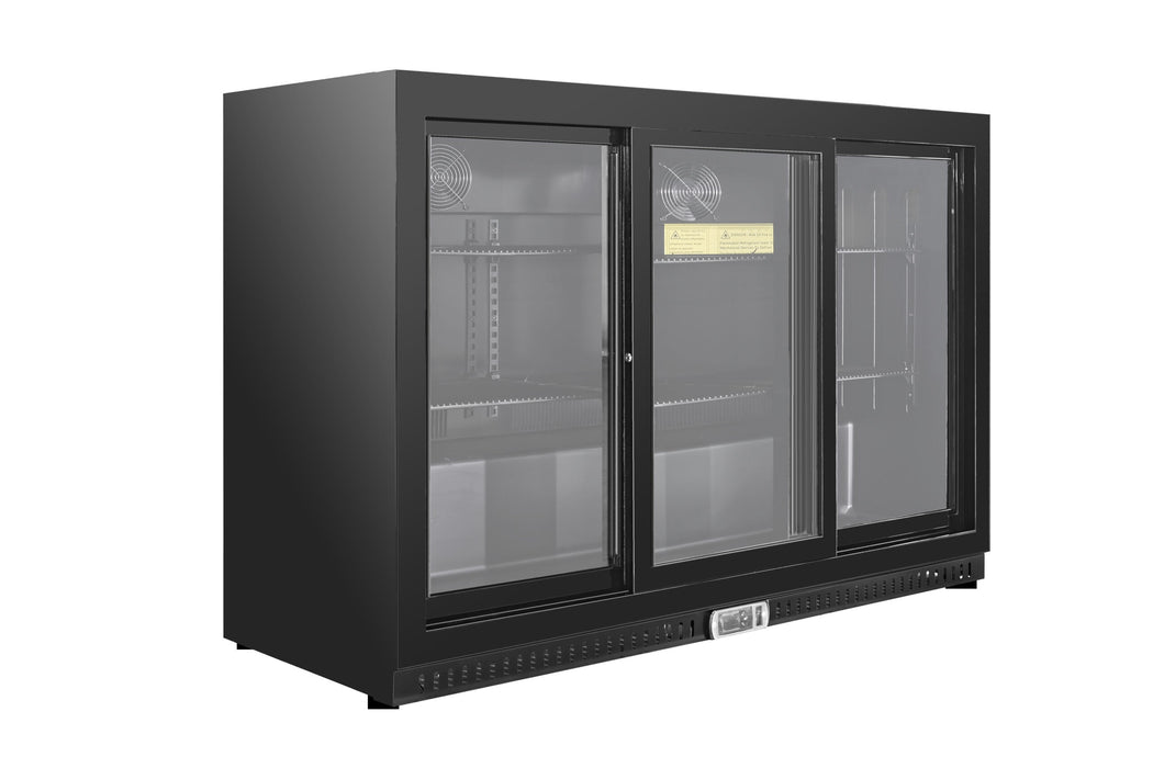 Triple Door Bar Cooler – 328L Canmac Catering Equipment