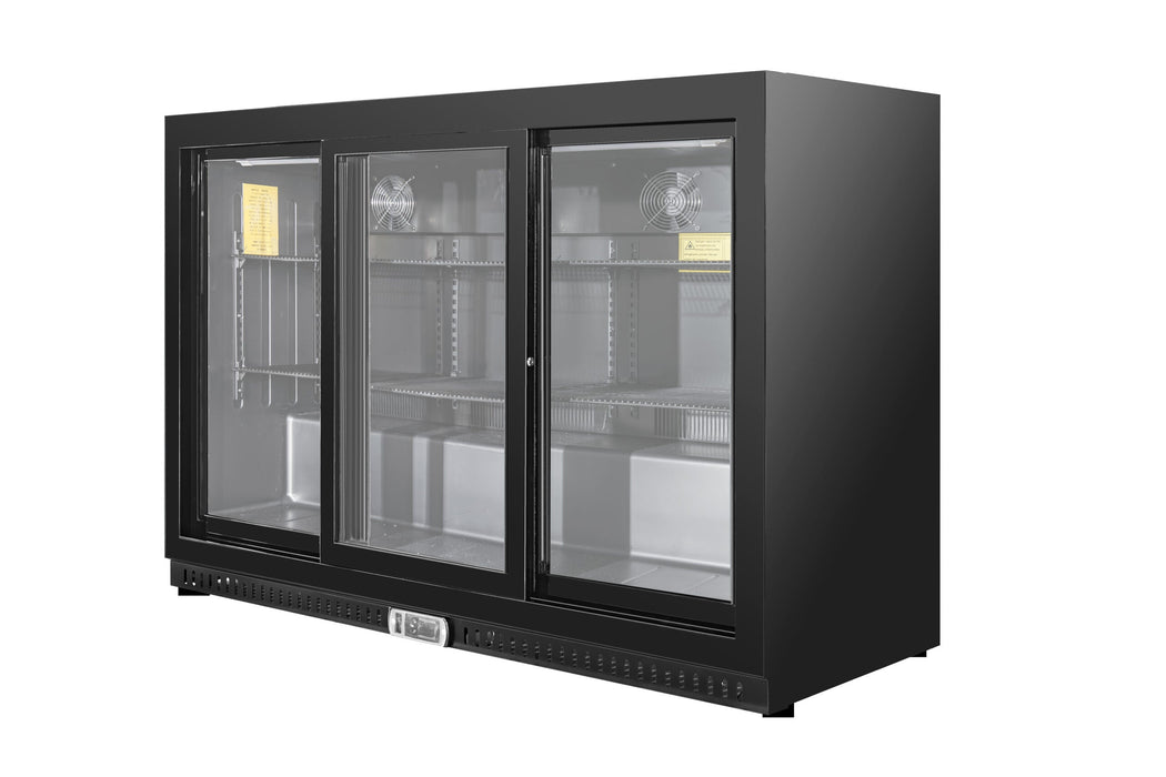 Triple Door Bar Cooler – 328L Canmac Catering Equipment
