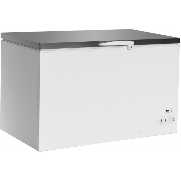 Chest freezer Solid Stainless steel lid 345 litres |  BD355JA