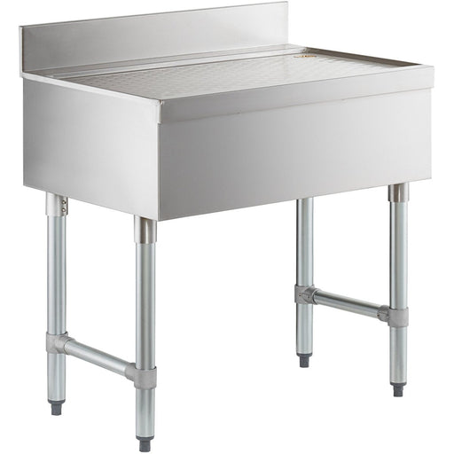 Commercial Bar Drainboard With Backsplash Stainless Steel 460x470x760mm | Bdu1818 Makfry