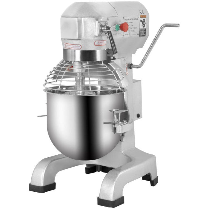 Professional Planetary Mixer 10 Litres 3 speeds 230V/1 phase 530×440×805mm REFURBISHED Canmac Catering Equipment