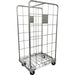 Commercial 2 Sided Roll Cage Trolley Zinc Plated Steel 360kg Capacity 680x900x1720mm | Bhk01 Makfry