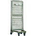Commercial 4 Sided Roll Cage Trolley Foldable Zinc Plated Steel 500kg Capacity 725x850x1900mm | Bhk07 Makfry