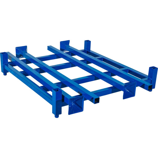 Commercial Heavy Duty Tyre Rack Stackable Powder Coated Steel 1200x1200x1200mm |  BHK113 Makfry