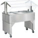 Salad Bar And Neutral Buffet Display With Sneeze Guard Stainless Steel 3 X Gn 1/1 Capacity |  Bict32042 Ob Makfry