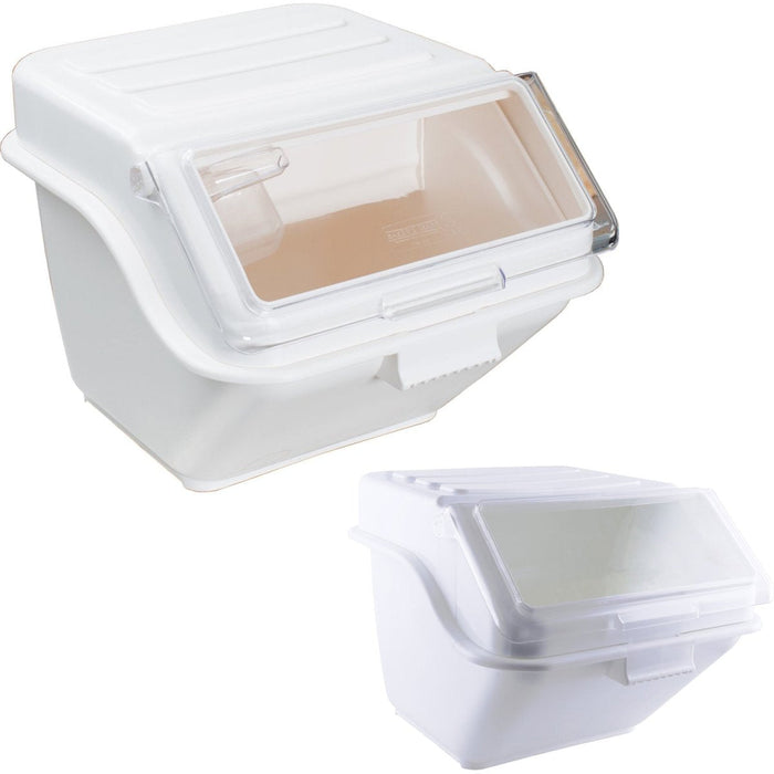 Ingredient Bin Combo 10 & 48 litres Transparent lid |  BCOMB1 Makfry