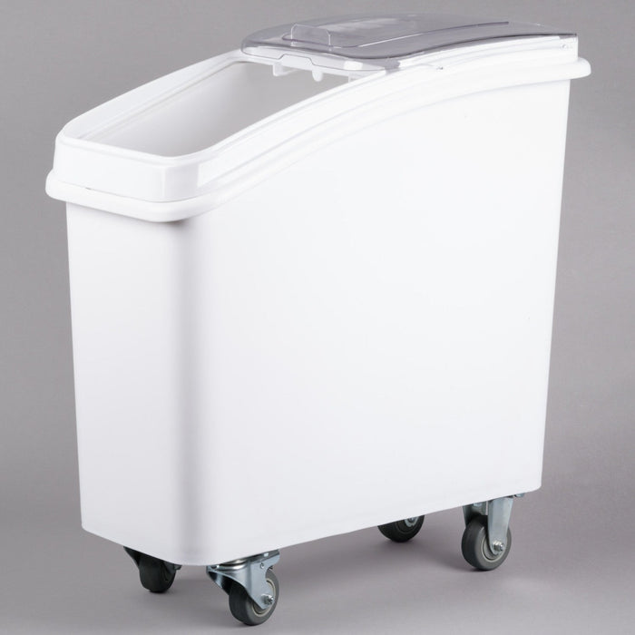 Mobile Ingredient Bin 80 litre Transparent lid |  BITR21 Makfry