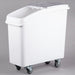 Mobile Ingredient Bin 80 litre Transparent lid |  BITR21 Makfry
