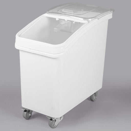 Mobile Ingredient Bin 105 litre Transparent lid |  BITR27 Makfry