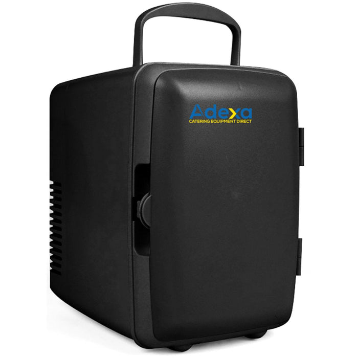 Portable Mini Drinks Fridge/Food Warmer 4 litres Black |  BL104A Makfry