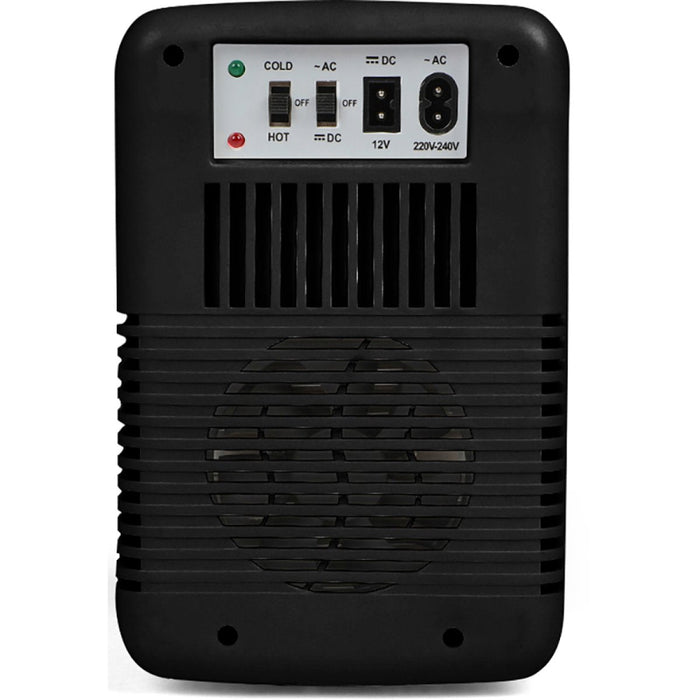 Portable Mini Drinks Fridge/Food Warmer 4 litres Black |  BL104A Makfry
