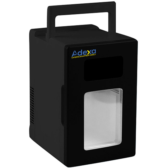 Portable Mini Drinks Fridge/Food Warmer 8 litres Black |  BL108B Makfry