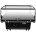 Refrigerated Promotion Display Cabinet 230 Litres Ventilated Cooling 1360x1095x960mm | Bluel234 Makfry
