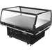 Refrigerated Promotion Display Cabinet 230 Litres Ventilated Cooling 1360x1095x960mm | Bluel234 Makfry