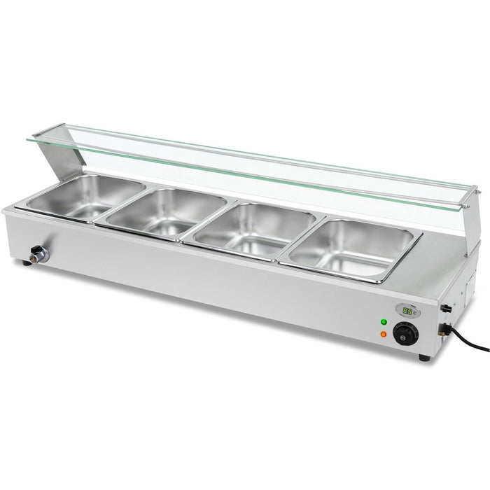 Display Bain Marie Countertop 4xGN1/2 |  BM4D