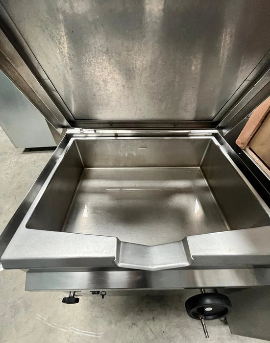 Brat Pan Nat Gas Hobart/ Bonnet Freestanding Manual Tilt / 70 Litres Commercial-Used Canmac Refurbished
