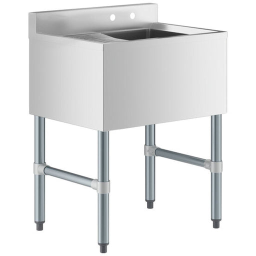 Commercial Sink Stainless Steel 1 Bowl Left Side Drain Board | Bs1 T24 L Makfry