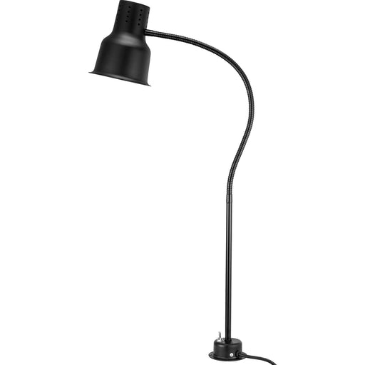Commercial Single Arm Food warmer 1 heating lamp 250W Black 1165mm |  BW01A39 Makfry
