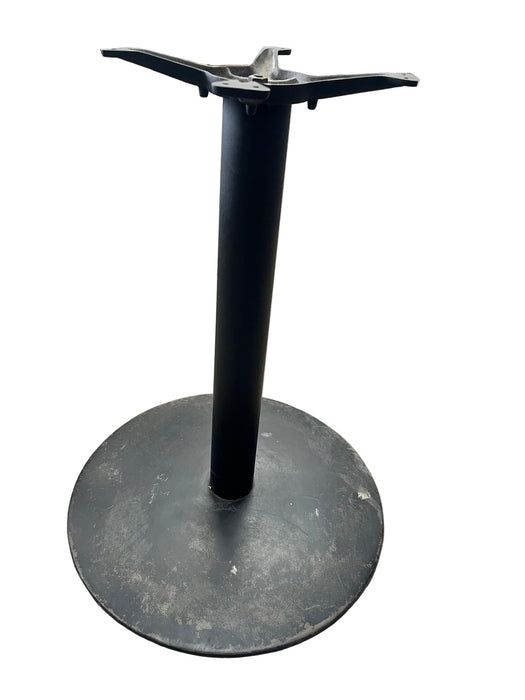 Black Decorative Cast Iron Table Base Canmac Refurbished