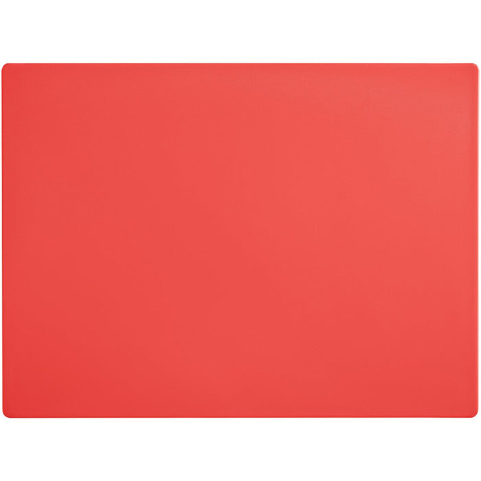 400mm x 300mm Commercial Cutting Board in Red 20mm |  LK30402TRE