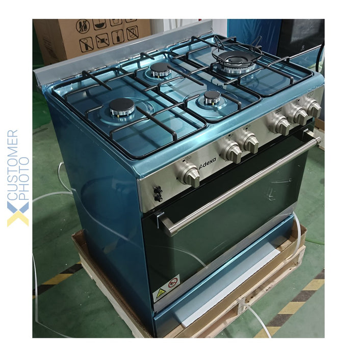 Professional Gas range Oven 4.7kW with 4 burners 8.6kW |  C74ND