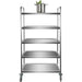 Professional Stainless Steel Trolley 5-Tiers 150kg Capacity 920x600x1540mm |  CARRO5 Makfry