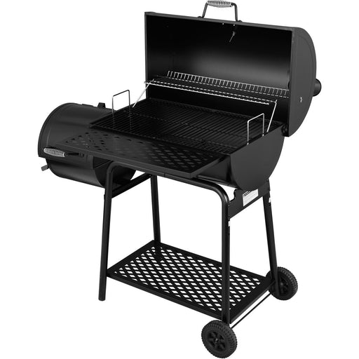 Charcoal BBQ Grill with Smoker |  CC1830F Makfry