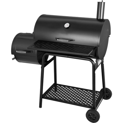 Charcoal BBQ Grill with Smoker |  CC1830F Makfry
