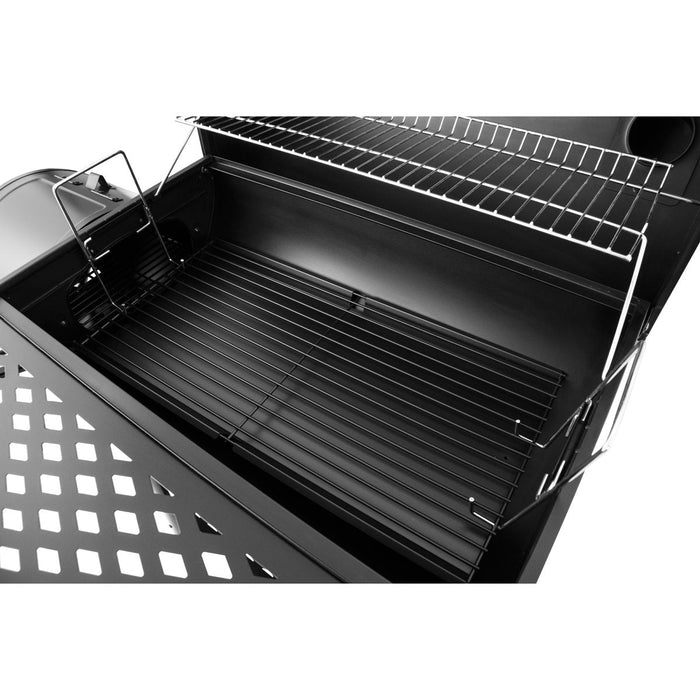 Charcoal BBQ Grill with Smoker |  CC1830F Makfry
