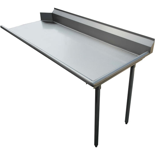 Commercial Stainless steel Pass Through Dishwasher Table Right 1219mm Width |  CDT48R Makfry