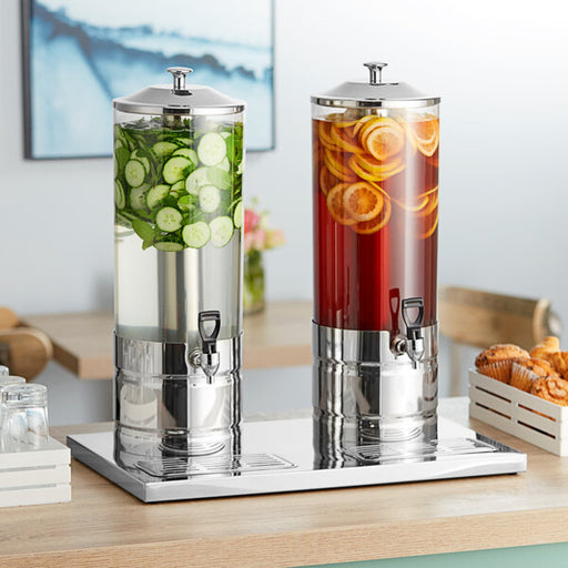 Commercial Juice Dispenser 8+8 litres |  CFJDI2 Makfry
