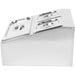 Commercial Condiment Holder including 2xGN1/6-100mm & 1xGN1/3-100mm containers with lids Stainless steel |  CHD04B2 Makfry