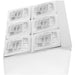 Commercial Condiment Holder including 6xGN1/6-100mm pans & fliptop lids |  CHD06BPCFL Makfry