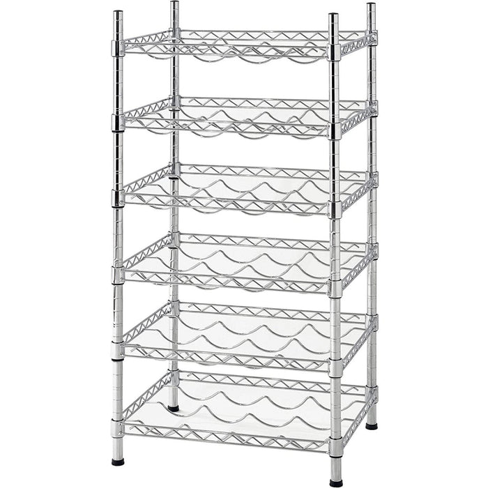 Commercial 6 Tier Wine Rack 450x350x900mm |  CJB1446 Makfry