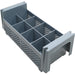 Cutlery insert basket 8 compartments 195 x 450 x 185mm |  CKB8 Makfry