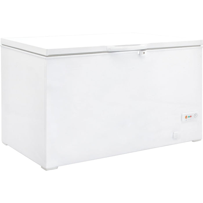 Commercial Chest freezer Solid white lid 397 litres |  BD400
