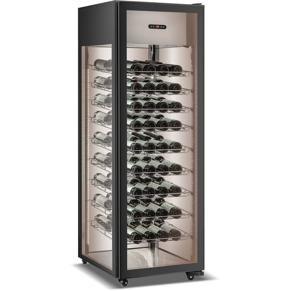 Commercial Wine Fridge 81 Bottles Black Cl400 L2 B — Canmac