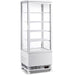 B Grade Countertop Display Fridge 98 Litres 4 Shelves White 1 Flat Door | Cl98 W B Grade Makfry