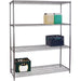 Commercial Stainless Steel Wire Shelving Unit 4 Tier 1200kg Width 1800mm Depth 450mm | Ss18045180 A4 Makfry