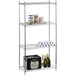 Commercial Stainless Steel Wire Shelving unit 4 tier 1200kg Width 900mm Depth 450mm |  SS9045180A4 Makfry