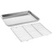 Commercial Stainless Steel Cooling Wire Rack for 33x23cm Baking Tray 290x210x15mm |  CR3323 Makfry