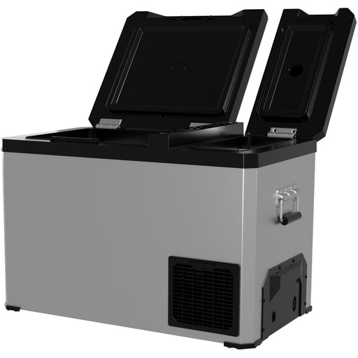 33 Litre Portable Dual Zone Cooler Car/Camping Fridge And Freezer | Cr35 A Makfry