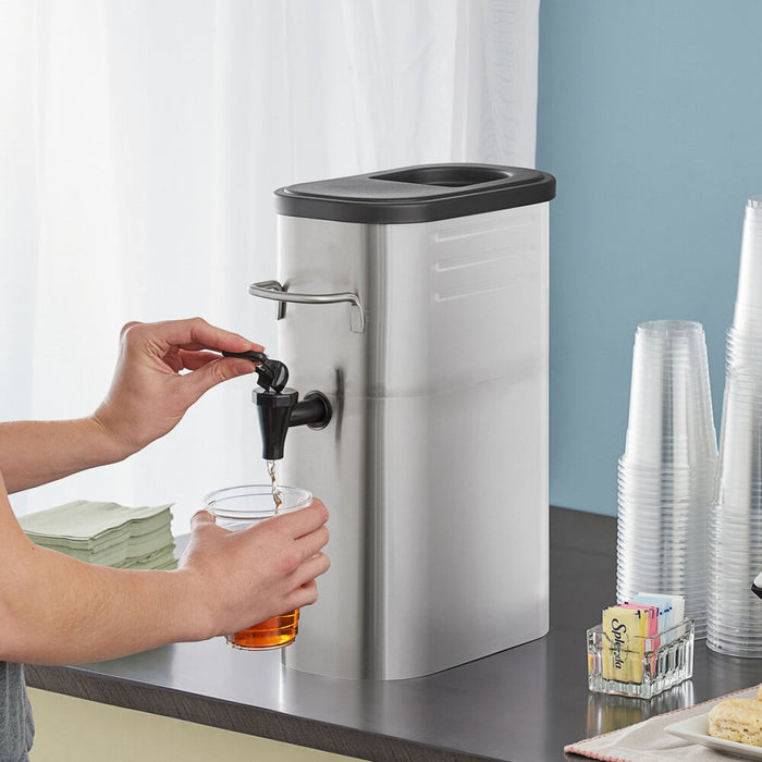 Commercial Stainless Steel Hot & Cold Beverage Dispenser 11.5 litres |  CFTD3GS