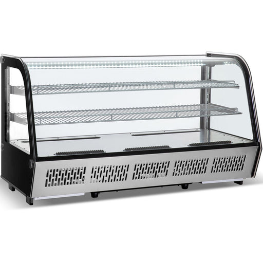 Display Merchandiser Fridge 200 Litres 2 Shelves | Cw200 R Makfry