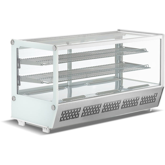 B Grade Display Merchandiser Fridge 200 Litres 2 Shelves White |  Cw200 B Grade Makfry