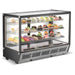 B Grade Display Merchandiser Fridge 288 Litres 3 Shelves Stainless Steel | Cw235 B Grade Makfry