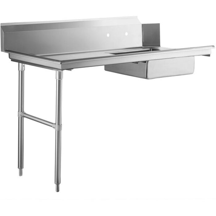 B GRADE Commercial Stainless steel Pass Through Dishwasher Table with Sink Left 914mm Width |  DC1T3036LEFTSINK B GRADE