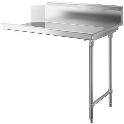 Commercial Stainless Steel Pass Through Dishwasher Table Right 1219mm Width | Dcot3048 Right Makfry